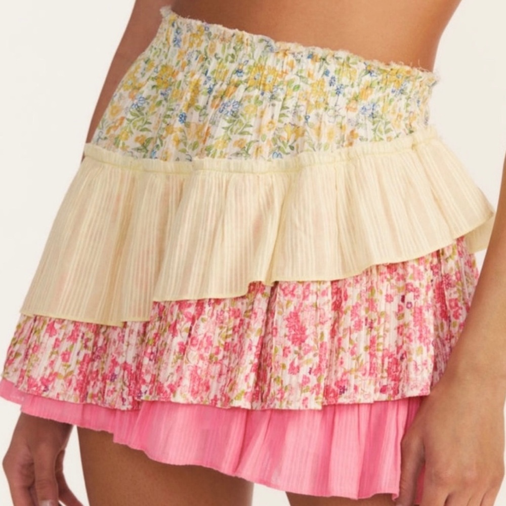 LoveShackFancy Mayze Skirt size large